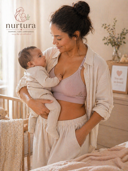 Nurtura™ Nursing Comfort Bra – 3 Pack
