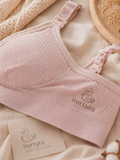 Nurtura™ Nursing Comfort Bra – 3 Pack